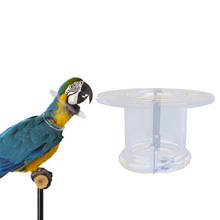 2020 nova cor transparente pássaro proteção colar papagaio anti-mordida pena pássaro colar anti-pena escolher anel suprimentos para animais de estimação 2024 - compre barato