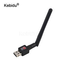 kebidu Wireless Wifi Adapter 150Mbps 2dB Antenna USB Wifi Receiver Network Card 802.11b/n/g USB Wifi Adaptador 2024 - buy cheap