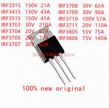 10PCS/LOT IRF3315 IRF3415 IRF3515 IRF3703 IRF3704 IRF3706 IRF3707 IRF3708 IRF3709 IRF3710 IRF3711 IRF3805 IRF3808 TO-220 2024 - buy cheap