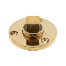 Gold Bronze Garboard Drain Plug For Marine Boat - Fits 1 Inch Diameter Hole 2024 - buy cheap