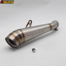 Titanium Alloy Slip-on Exhaust for Kawasaki Z900RS Motorcycle Exhaust Silencer Muffler Escape Demper Leakage Silent Terminal 2024 - buy cheap