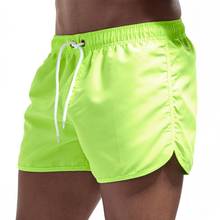 New men's fitness fitness beach shorts men's summer gym exercise men and women breathable sportswear jogging beach shorts 2024 - купить недорого