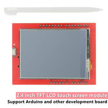 Módulo de pantalla táctil LCD, TFT, de 2,4 pulgadas, a color, para placa Arduino UNO R3 y compatible con mega 2560 con lápiz táctil gif 2024 - compra barato