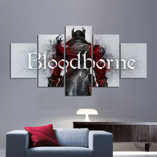 Bloodborne Game póster obra de arte lienzo pinturas arte de pared para decoración del hogar 2024 - compra barato