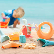 14-17Pcs Soft Rubber Kids Beach Sand Toys Baby Beach Game Play Set Children Sandbox Set Kit Summer Water Toys For Beach Bathroom 2024 - buy cheap