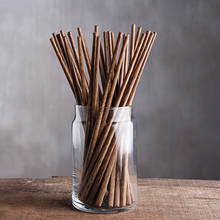 ANTOWALL Japanese Natural Wooden Chopsticks 10 Pairs Set Household Restaurant Wood Chopsticks Hot pot Use 2024 - buy cheap