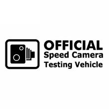 Adesivos de vinil para câmera, alta velocidade, teste de veículos, autocolantes, em pvc, 16cm * 5cm 2024 - compre barato