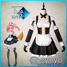 Костюм для косплея Fate/EXTELLA tammo No Mae, модная униформа, костюм горничной для Хэллоуина, цвет под заказ, любой размер 2024 - купить недорого