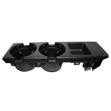 Compartimento central para coche, portavasos de agua, soporte para botella de bebidas, bandeja de monedas para Bmw Serie 3, E46, 318I, 320I, 98-06, 51168217953, negro 2024 - compra barato