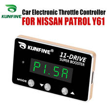 KUNFINE Car Electronic Throttle Controller Racing Accelerator Potent Booster For NISSAN PATROL Y61 Tuning Parts 2024 - buy cheap