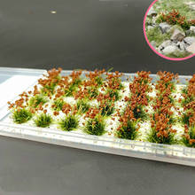 28Pcs/Lot Simulation Flower Cluster Flowers Scene Model for 1:35/1:48/1:72/1:87 Scale Sand Table 2024 - buy cheap