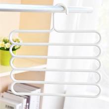 Hot 5 Layers MultiFunctional Pants Hangers Holders Trousers Hanger Storage Rack Clothes Hanger Space Saver Wardrobe Closet 2024 - buy cheap