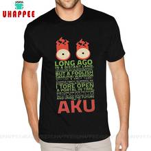 1980s samurai jack desenhos animados tshirt manga curta o-pescoço algodão meninos 4xl camisetas pretas 2024 - compre barato