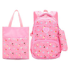 3Pcs/set School Backpacks College Schoolbag Women Canvas Backpack Fashion for Teenager Girls Boys Rucksack Moclila Shoulder Bags 2024 - buy cheap