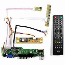 Latumab New  Kit for LM185WH1-TLA1 G185XW01 V0 M185XW01 TV+HDMI+VGA+USB LCD LED screen Controller Driver Board 2024 - buy cheap