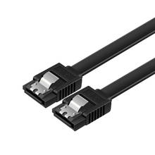 SATA Cables 1/2/5/10pcs 50cm Flat angle PC Computer SATAIII/3 Connection Data Cable 6Gbps With Locking Latch For hdd ssd 2024 - buy cheap