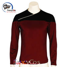 Movie Picard Hoodie Jacket Star Cosplay Trek  Red Uniform Next Generation Costume TNG Suit Jean Luc Top Halloween Carnival 2024 - buy cheap