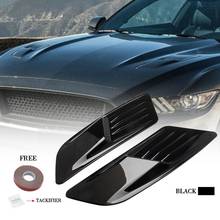 Car Front Hood Air Intake Trim Scoop Vent Guards for Ford Mustang 2015-2017 2024 - buy cheap