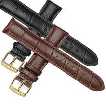 Comfortable Leather Watch Strap 12/14/16/18/20/22/24 mm Watch Pin buckle Band Soft Wrist Belt Bracelet 2024 - buy cheap