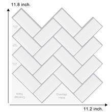 EasyKing-pegatinas de pared para decoración de estudio, azulejo de pared impermeable en la despensa, azulejos de pared pelar y pegar, (30,5x30,5 cm) 2024 - compra barato