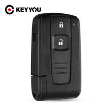 KEYYOU 40x 2/3 Button Remote Smart Car Key Cover For Toyota Prius 2004 - 2009 Corolla Verso Camry With Uncut Blade 2024 - buy cheap