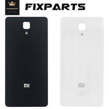 New mi4 for Xiaomi mi4 battery back cover housing mobile phone battery cover 5.0" for Xiaomi mi 4 battery cover back cover case 2024 - buy cheap