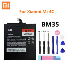 100% Orginal Xiao mi  BM35 3080mAh Battery For Xiaomi Mi 4C Mi4C M4C High Quality Phone Replacement Batteries 2024 - buy cheap
