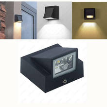 IP65 Waterproof 5W 10W outdoor Led Wall Lamp modern Aluminum Surface Mounted Cube Led Garden Porch Light 2024 - buy cheap