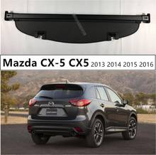 For Rear Trunk Security Shield Cargo Cover For Mazda CX-5 CX5 2013 2014 2015 2016 High Quality Auto Accessories Black Beige 2024 - buy cheap