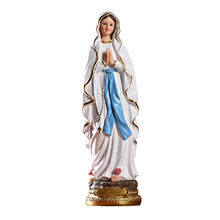 Roman Catholic Sculpture Resin Tabletop Statue Decorative Figurine Figure Our Lady of Lourdes Virgin Mary Statue 30cm Height 2024 - buy cheap