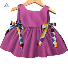 African Clothes 2020 African Children Clothing Kids Dashiki Traditional Cotton Dresses Sleeveless Lovely Dress For Girls WYT576 2024 - buy cheap