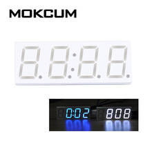 Módulo de exibição de relógio eletrônico led ds3231 rtc, módulo temporizador de módulo digital de relógio para carro 2024 - compre barato