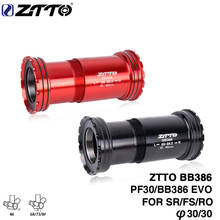 ZTTO BB386 30mm PF30 bicycle Press Fit Bottom Brackets Axis for MTB Road bike Parts BB30 Crankset chainset Durability bike parts 2024 - buy cheap