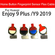 Home Button Flex Cable For Huawei Enjoy 9 Plus Y9 2019 Menu Key Fingerprint Recognition Sensor Flex Cable Repalcement Repair 2024 - buy cheap