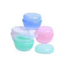 1000pcs/lot Wholesale 30g Empty Cream Jar Pot Colorful Plastic Jar For Cosmetic Containers Travel Portable Jars 2024 - buy cheap