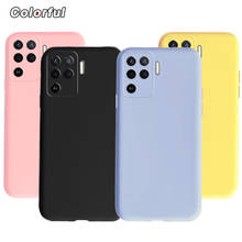 Silicone Case For OPPO A94 4G Phone Case OPPO A94 4G 5G Soft TPU Candy Color Back Cover For OPPO A94 A 94 CPH2203 CPH2211 Funda 2024 - buy cheap
