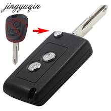 Carcasa de llave de coche remota con tapa modificada billeave para Peugeot 206 207 306 406 para Citroen C2 C3 C4 Xara Saxo Fob 2 botones 2024 - compra barato