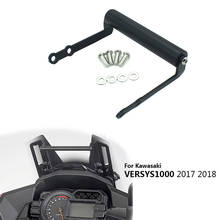 Motorcycle mobile phone GPS navigation bracket Mounting bracket For Kawasaki Versys 1000 VERSYS1000 2017 2018 2024 - buy cheap