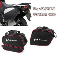 Motorcycle Travel Bag Inner Trunk Bags For SUZUKI V-STROM DL 1000 DL1000 DL 650 Storage Luggage Bag DL 1050 2024 - buy cheap