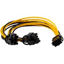 PCI-E 6-pin to 2x 8-pin GPU Graphics Card Power Splitter Cable PCI Express 2024 - buy cheap