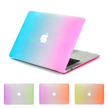 Rainbow Laptop Case for Apple MacBook Air Pro Retina 11 12 13 15 mac Book 15.4 13.3 11.6 inch with Touch Bar Sleeve Shell +Gift 2024 - buy cheap