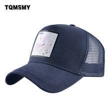 Tqmsmy boné de beisebol masculino verão malha respirável bonés de caminhoneiro mulher streetwear hip hop osso casquette viseira ao ar livre chapéu tme23 2024 - compre barato