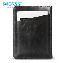 SMORSS Tablet Case Leather 6 inches E-book Protection Leather Case for Kindle Black Universal Fashion Portable Protective Cover 2024 - buy cheap