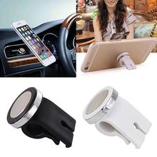 Soporte magnético Universal para teléfono y rejilla de ventilación de coche, para iPhone, Samsung, GPS 2024 - compra barato