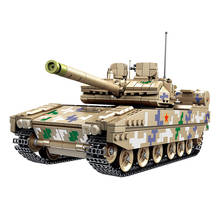 Военная серия Вторая мировая война Китайская армия Тип 15 светильник модель танка Военные Аксессуары строительные блоки подарки 2024 - купить недорого
