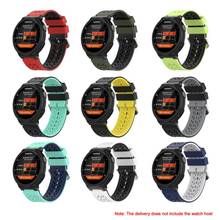 Sport Silicone Watch Band For Garmin Forerunner220 230 235 620 630 735smart Watch Wristband Replacement Soft Strap Bracelet Band 2024 - buy cheap