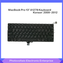Teclado coreano A1278 para Macbook Pro, 13,3 ", A1278, estándar, 2009, 2010, 2011, 2012 2024 - compra barato