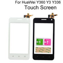 Touch Screen for Huawei Ascend Y360 Y336 Y3 Y336-U02 Digitizer Touch Panel Front Glass Lens Sensor Repair Tools 3M Glue 2024 - buy cheap