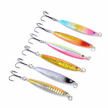 Metal Jig Fishing Lure Weights 21.4g 6.5CM Trolling Hard Bait Bass Fishing Bait Tackle Trout Jigging Lure Jigs Saltwater Lures 2024 - buy cheap