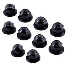 10pcs Steel M4 4mm Fastener Nuts for MT, ZDRacing, LRP, Traxxas 1/10 RC Cars 2024 - buy cheap